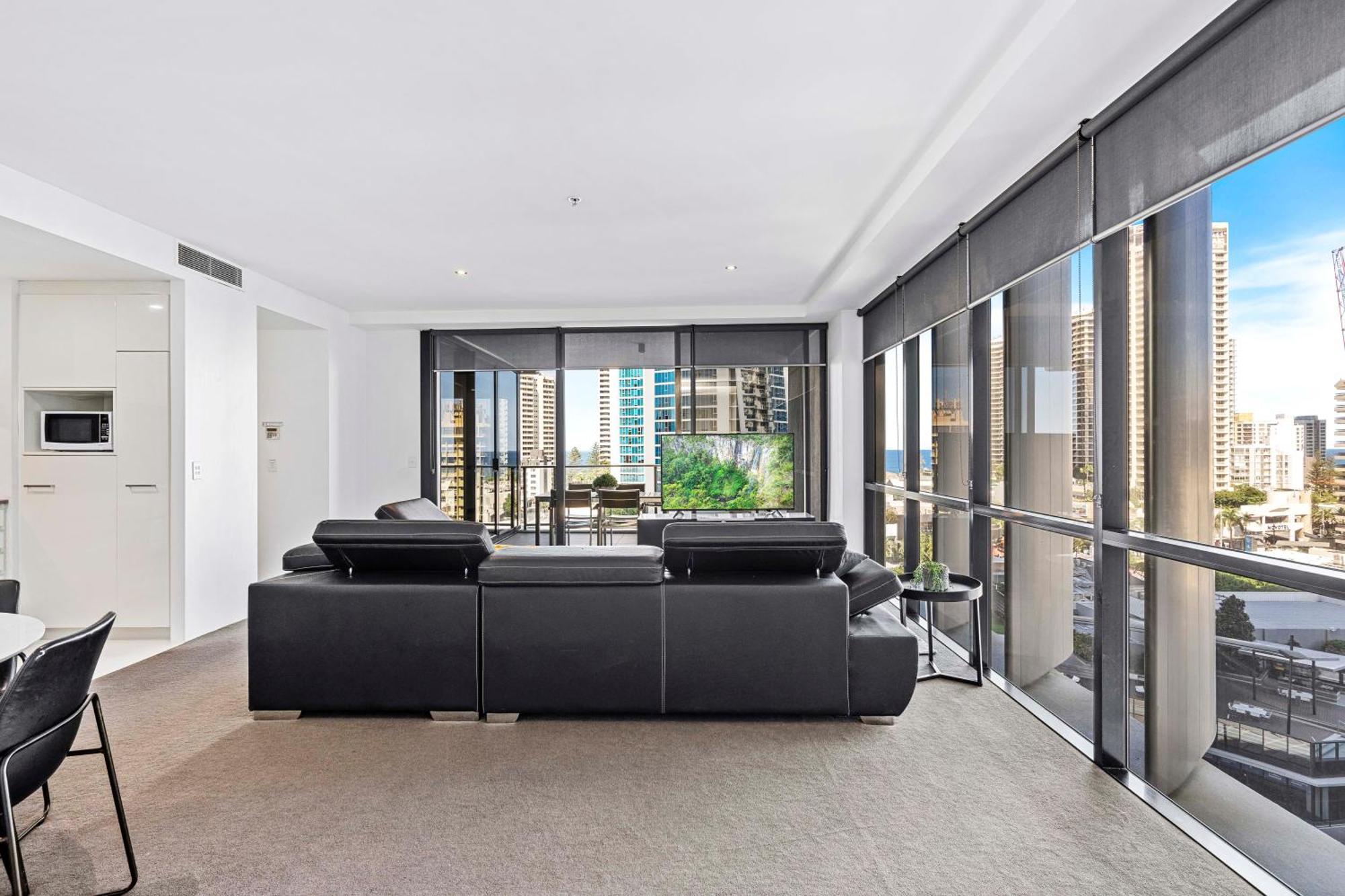 Ocean View Apartments With Balcony - Circle On Cavill - Central Location! - Self Contained & Privately Managed Gold Coast Exterior photo